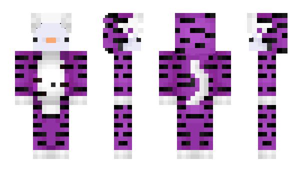 Minecraft скин по нику Yackie