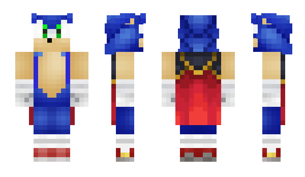 Minecraft skin MiguelSonic1002