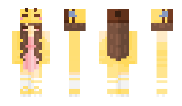 Minecraft skin the_yellow_