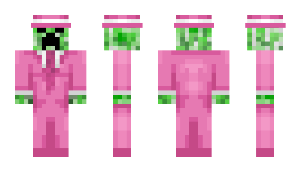 Minecraft skin axolotw