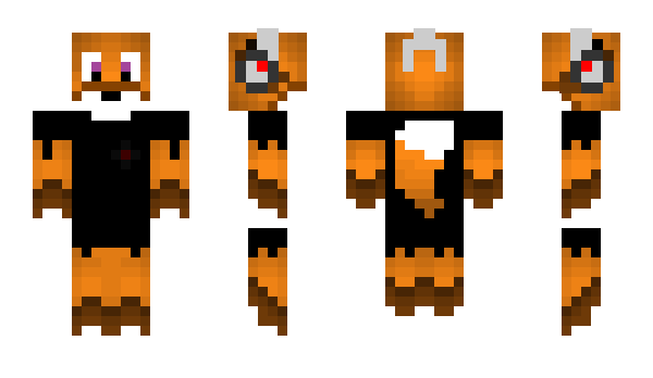 Minecraft skin Foxdra