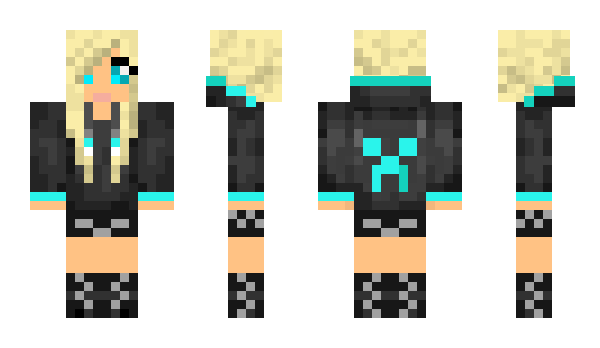 Minecraft skin Sally2nd