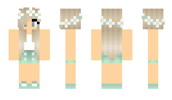 Minecraft skin Nayoon