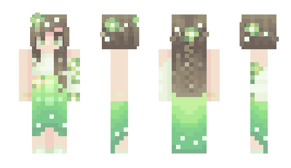 Minecraft skin UmbrellaFern