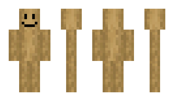 Minecraft skin Spikkelaap
