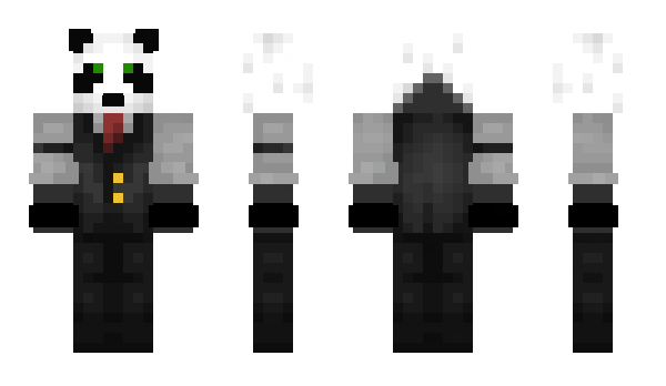 Minecraft skin NeonPanda