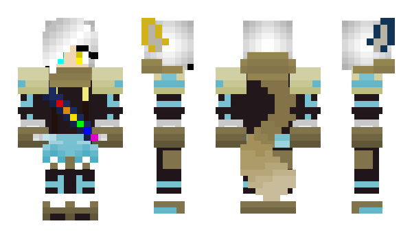 Minecraft skin DomiJa