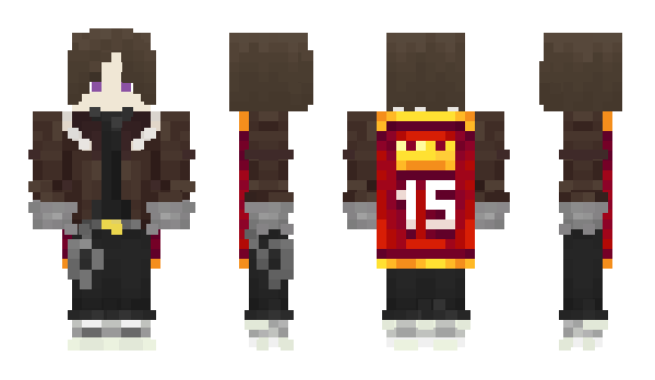 Minecraft skin o_zerou