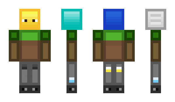 Minecraft skin Tioman