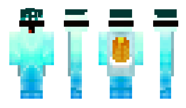 Minecraft скин по нику Aquabie