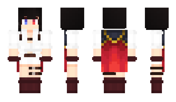 Minecraft скин по нику Lady__dmc