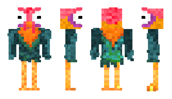 Minecraft skin Flower2017