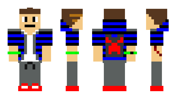 Minecraft skin Michaelit