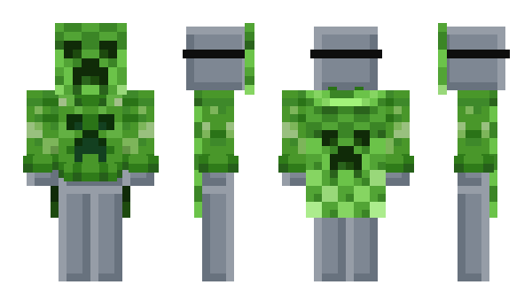 Minecraft skin NuclearBaton