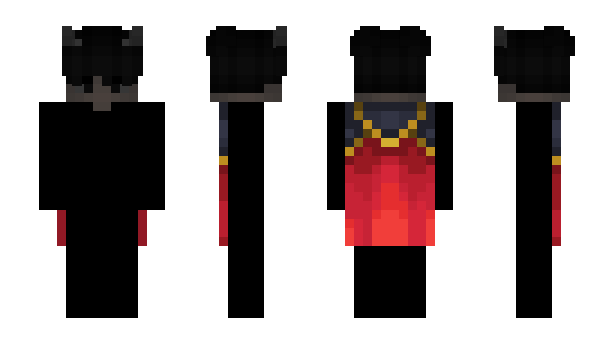 Minecraft skin hoodtrap