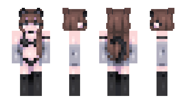 Minecraft skin Nyju