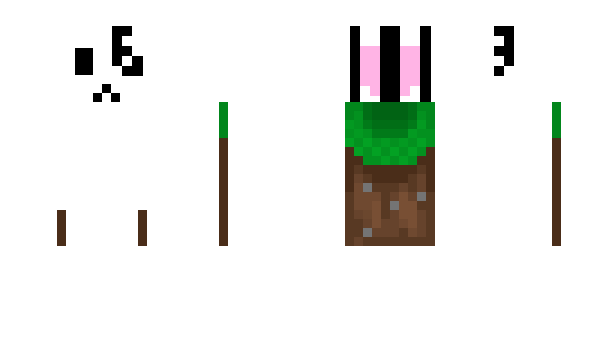 Minecraft skin AloneBunny