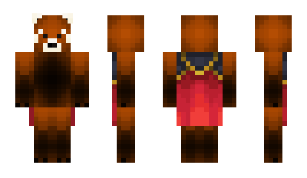 Minecraft skin Lokapanda