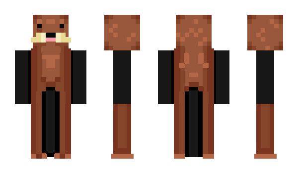 Minecraft skin Putis