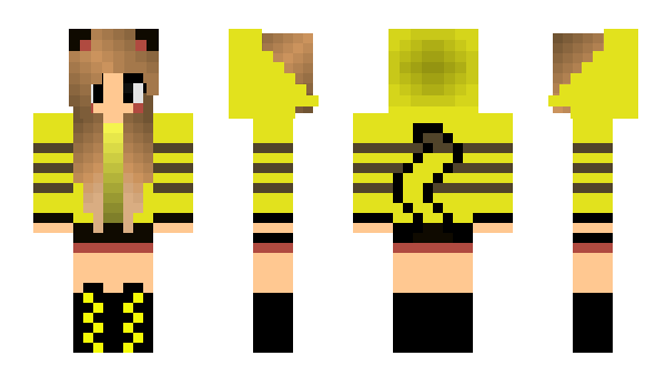 Minecraft skin Miixu