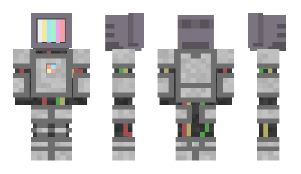 Minecraft skin TelloVision