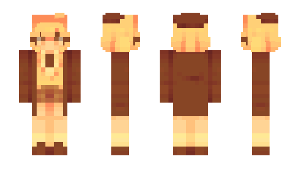 Minecraft skin pommpurin