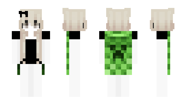 Minecraft skin shojou