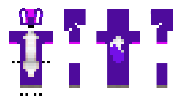 Minecraft skin GalaxyFox