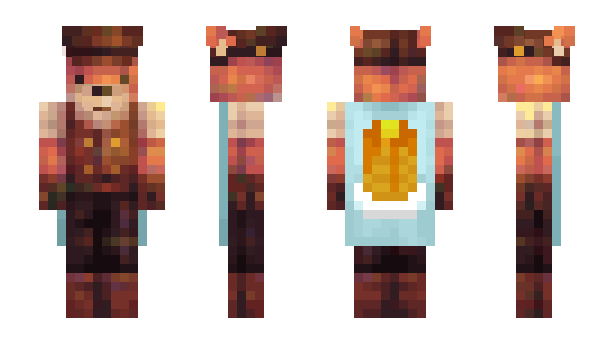 Minecraft скин по нику SlyRiver