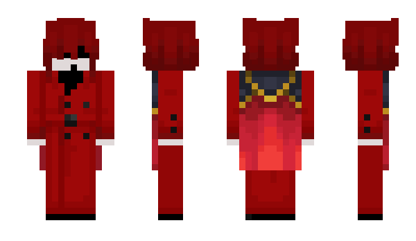 Minecraft skin MrScarletella