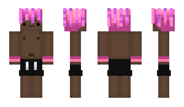 Minecraft skin Africanos