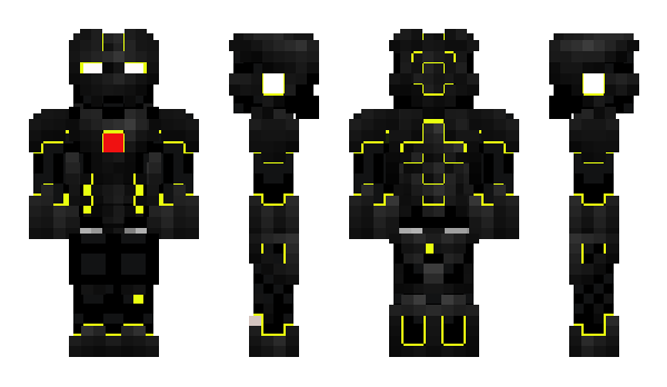 Minecraft skin agentben