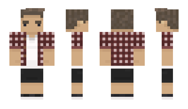 Minecraft skin xTouK