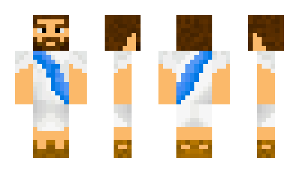 Minecraft skin CroHunter