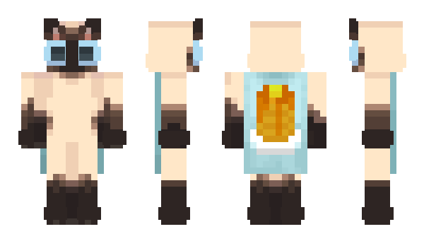 Minecraft skin powiet