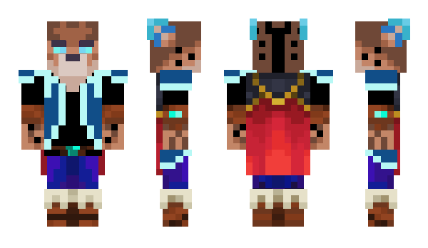 Minecraft скин по нику LunarinLynx