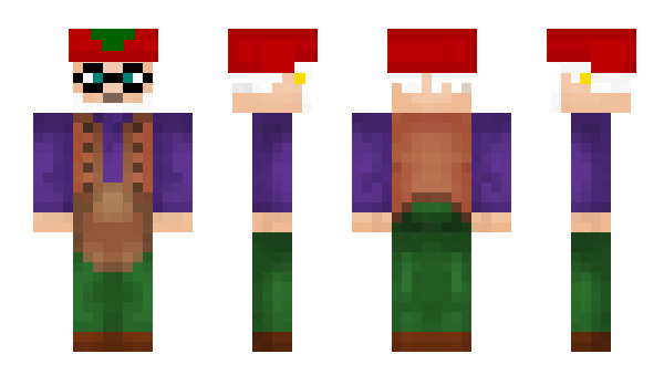Minecraft skin Kabouterplop