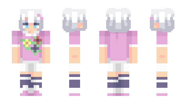 Minecraft skin Yune_hehehe