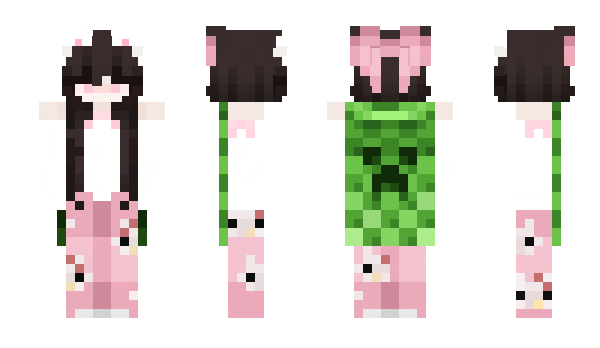 Minecraft скин по нику julyfa
