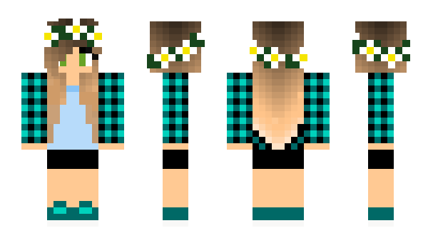 Minecraft skin SINEGLAZKA