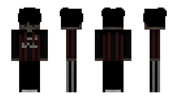 Minecraft skin BEDWARSDUFT