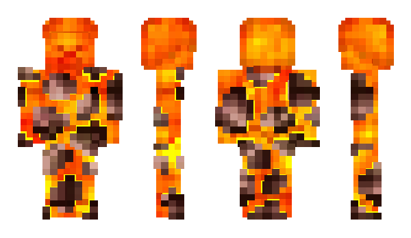 Minecraft skin FlamePro