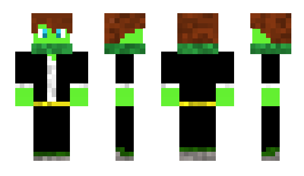 Minecraft skin minegreen5000