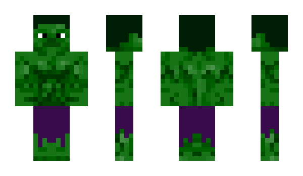 Minecraft skin Hulk0311