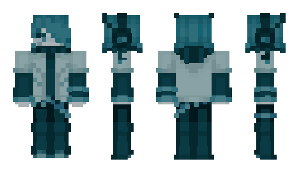 Minecraft skin W0lffed