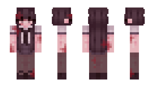 Minecraft скин по нику Florzinha