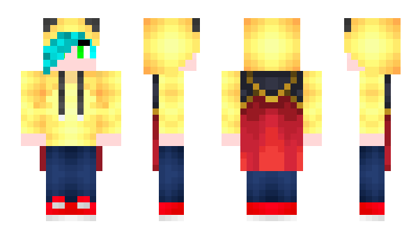 Minecraft skin vikk121