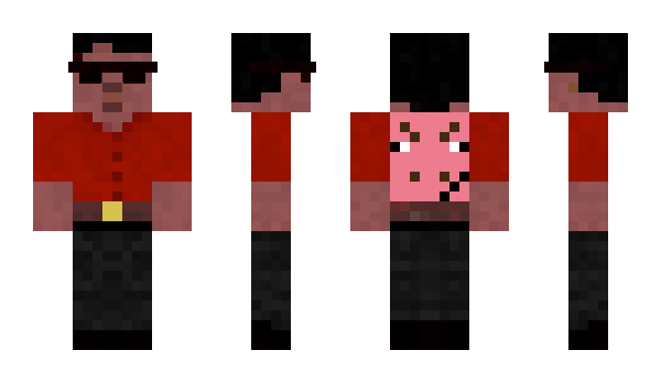 Minecraft skin bacon_avenger