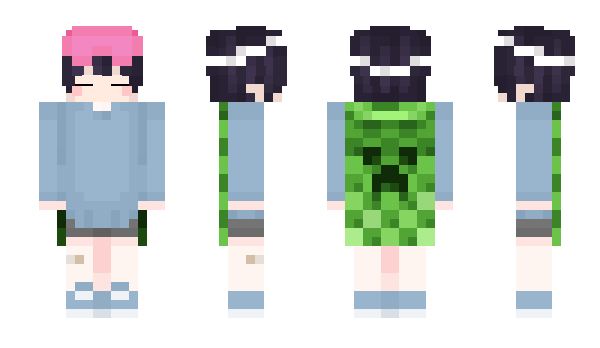 Minecraft skin Rechii_