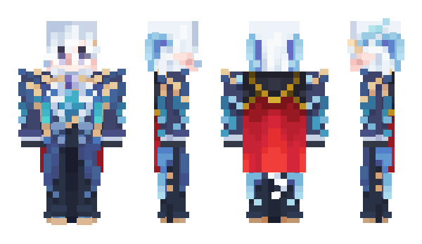 Minecraft skin NeuvilletteLA